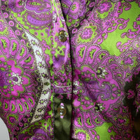 Women's purple green Blouses