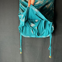 Juicy Couture Women's Blue Green One Piece Swimsuit