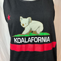 Women's black red Vests