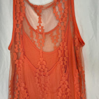 Women's orange pink Dresses