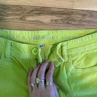 Dollhouse Women's green yellow Jeans