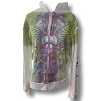 Women's white green Sweatshirts