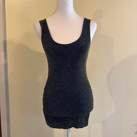 Women's black gold Dresses