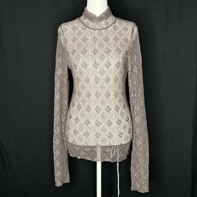 Free People Women's brown grey Shirts
