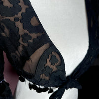 Women's Vintage Black Bolero Cardigan