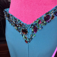 Women's blue multi Dresses