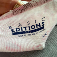 Basic Editions Women's pink white Shirts