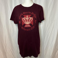 Lucky Brand Women's Burgundy T-shirt