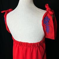 Lulus Women's Red Multi Dress