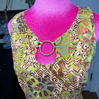 Dressbarn Women's multi yellow Dresses