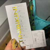 Women's multi green Bikini and tankini sets