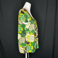 Women's Multi Green Blouse