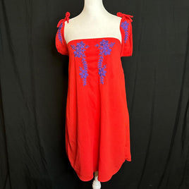 Lulus Women's Red Multi Dress