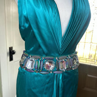 Terani Couture Women's blue silver Dresses