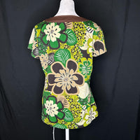 Women's Multi Green Blouse