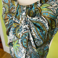 Women's brown blue Blouses