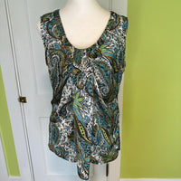 Women's brown blue Blouses