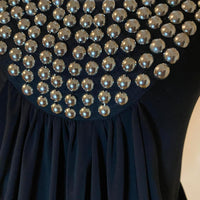 Women's black silver Dresses