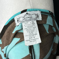 Trixxi Women's Teal and Brown Dress