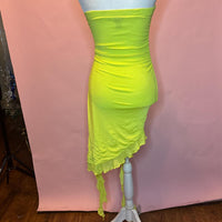 Forever 21 Women's yellow green Dresses