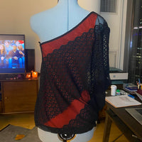 Guess Women's red black Blouses