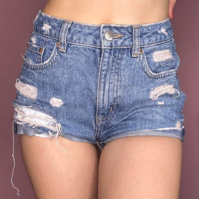 H&M Women's blue navy Shorts