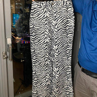 Women's black white Jeans