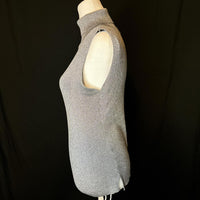 Rafaella Women's Grey Silver Sweater