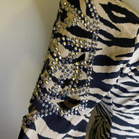 Women's black cream Dresses