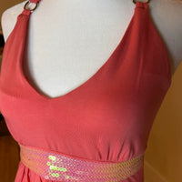 Women's pink orange Dresses