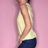 Jones New York Women's Yellow Blouse