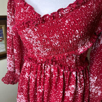 Women's red white Dresses