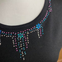 Women's black blue Shirts