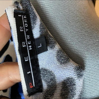 Women's blue black Blouses