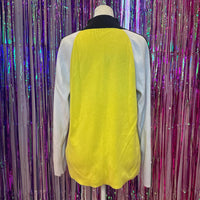 Women's yellow multi Jumpers