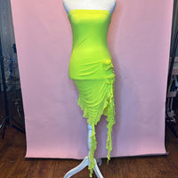 Forever 21 Women's yellow green Dresses