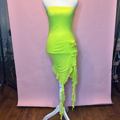 Forever 21 Women's yellow green Dresses