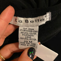 La Belle Women's black silver Dresses