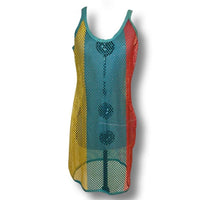 Women's yellow green Dresses