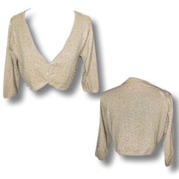 Women's tan cream Cardigans