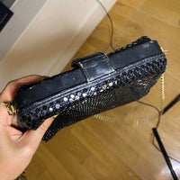 Women's Black Gold Bag