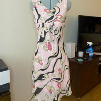 Women's pink cream Dresses