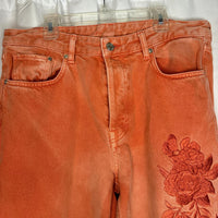 Women's orange Jeans