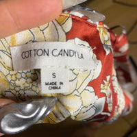 Women's burgundy cream Dresses