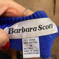 Women's blue red Jumpers