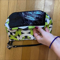 Women's Green Brown Bag