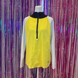 Women's yellow multi Jumpers