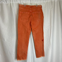 Women's orange Jeans