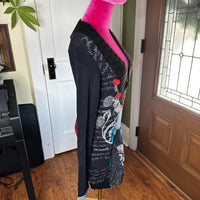 Women's black multi Dresses