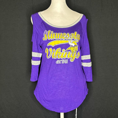 NFL Women's purple T-shirts